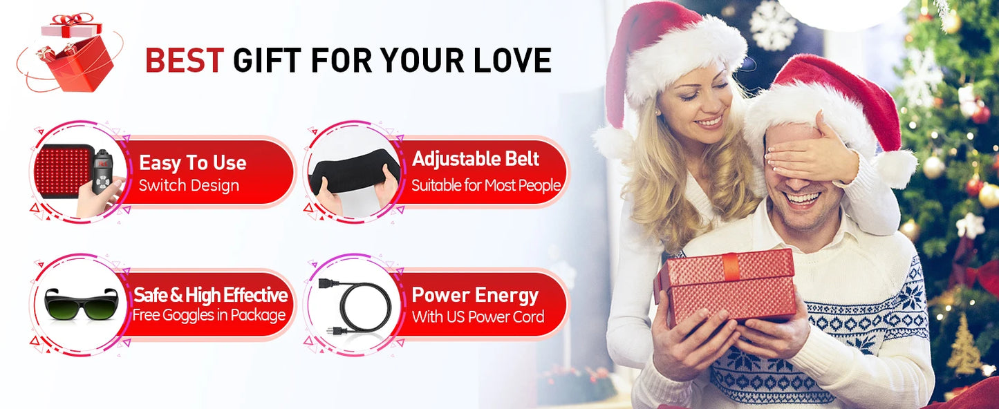 Astarexin Red Light Therapy Heating Pad For Muscle Pain Relief