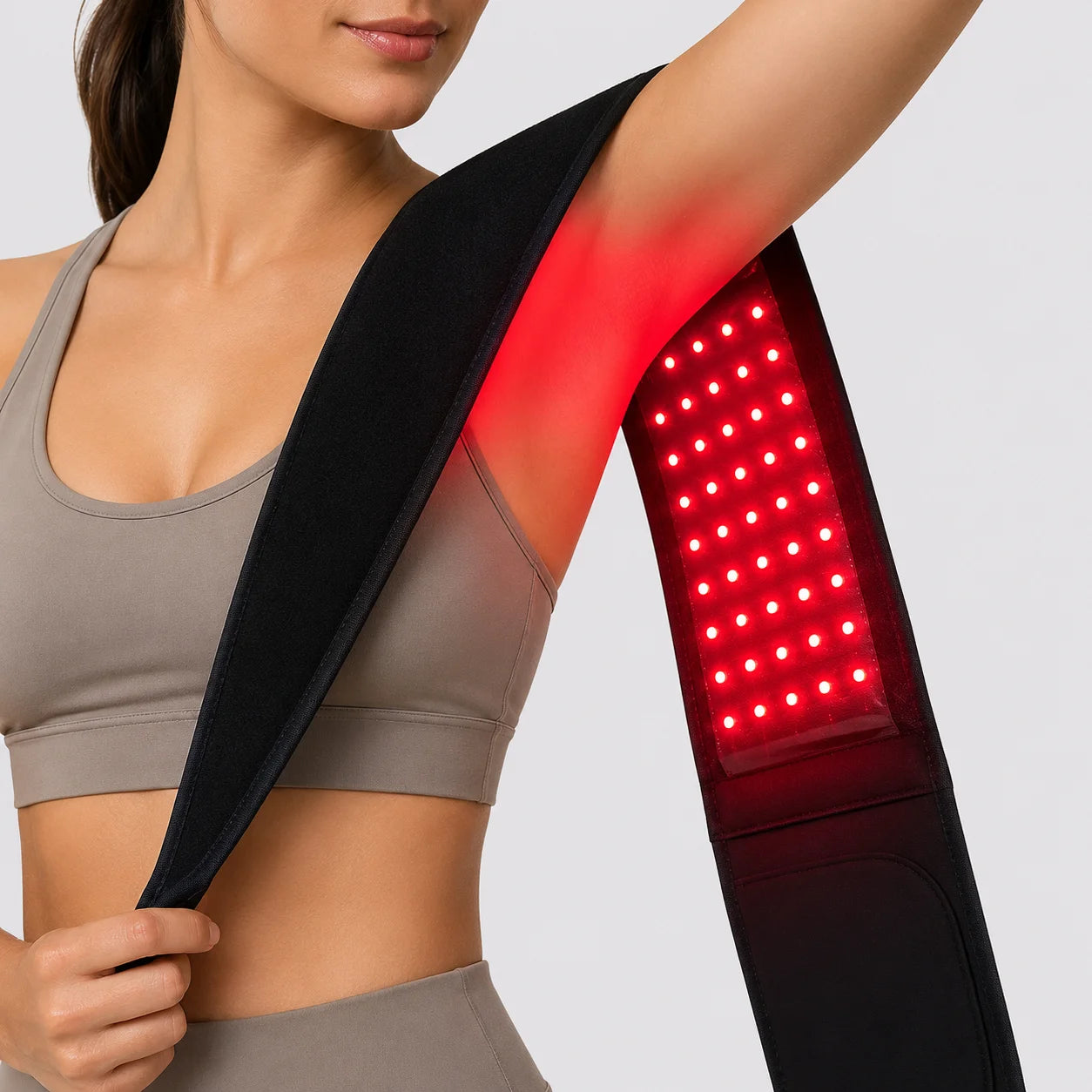 Near Infrared Red Light Therapy Belt For Waist Massage