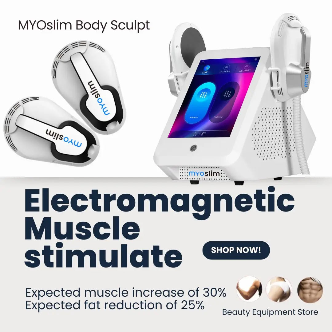 MYOSLIM EMS Body Slimming Machine RF Muscle Stimulator