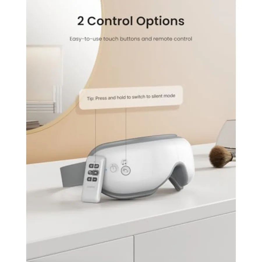 Eye Massager With Heat Sleep Mask For Deep Relaxation Therapy