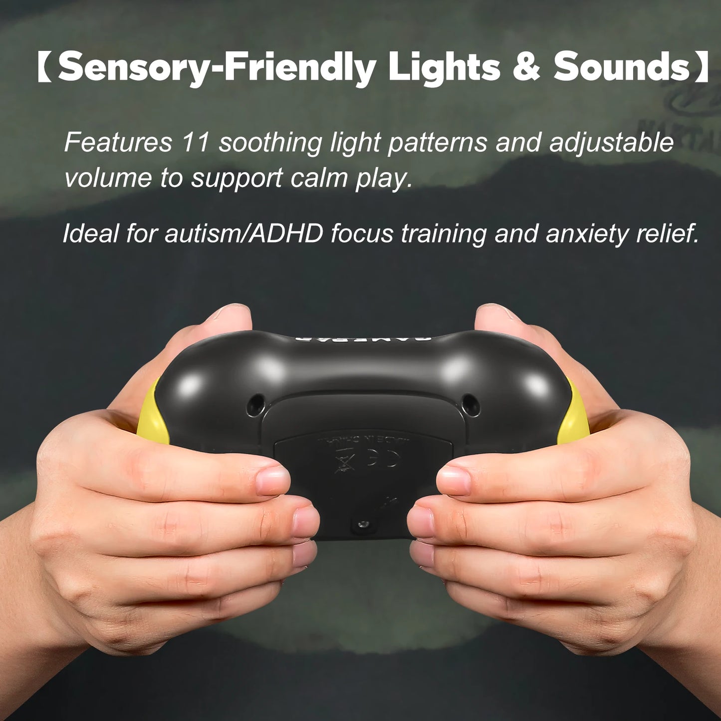 Electronic pop-up game light up play fidget toys,handheld games for children adults Push button gamepads press push games,5 mode