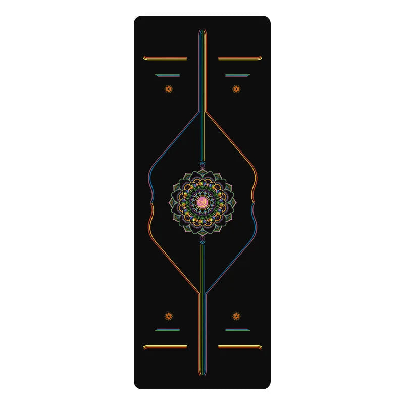 Natural Rubber Yoga Mat Providing Comfortable Cushioning for Regular Exercises