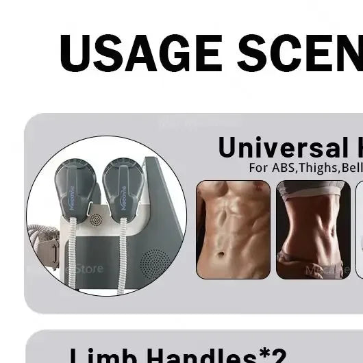 EMS Machine 6500w EMS RF Fat Slimming Burning Muscle Stimulation Body 15T Electromagnetic Therapy Handle Works Together 2026 New