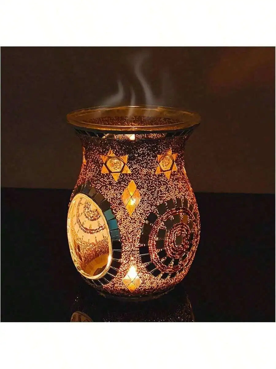XMSJ Glass Aromatherapy Diffuser And Fragrance Warmer Burner