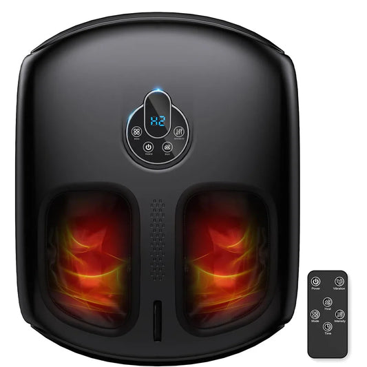 HTMM Shiatsu Foot Massager With Air Compression And Vibration