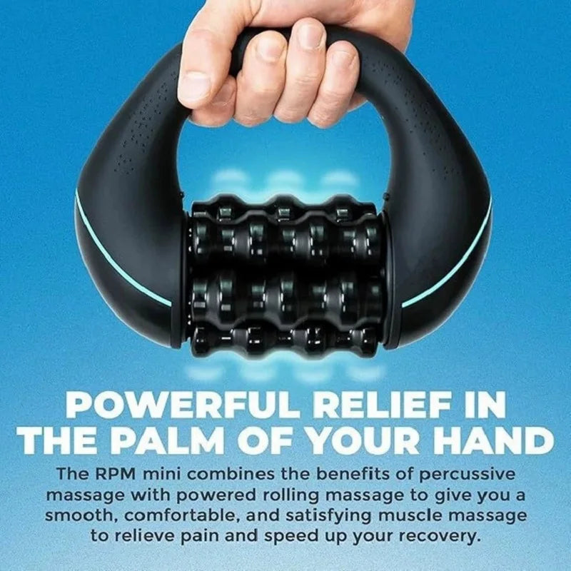 JINKAIRUI Mini Rolling Percussive Massager Three Speed Deep Tissue