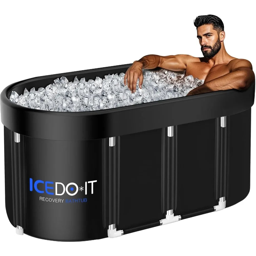 Upgrade Oval Ice Bath Tub For Athletes And Recovery