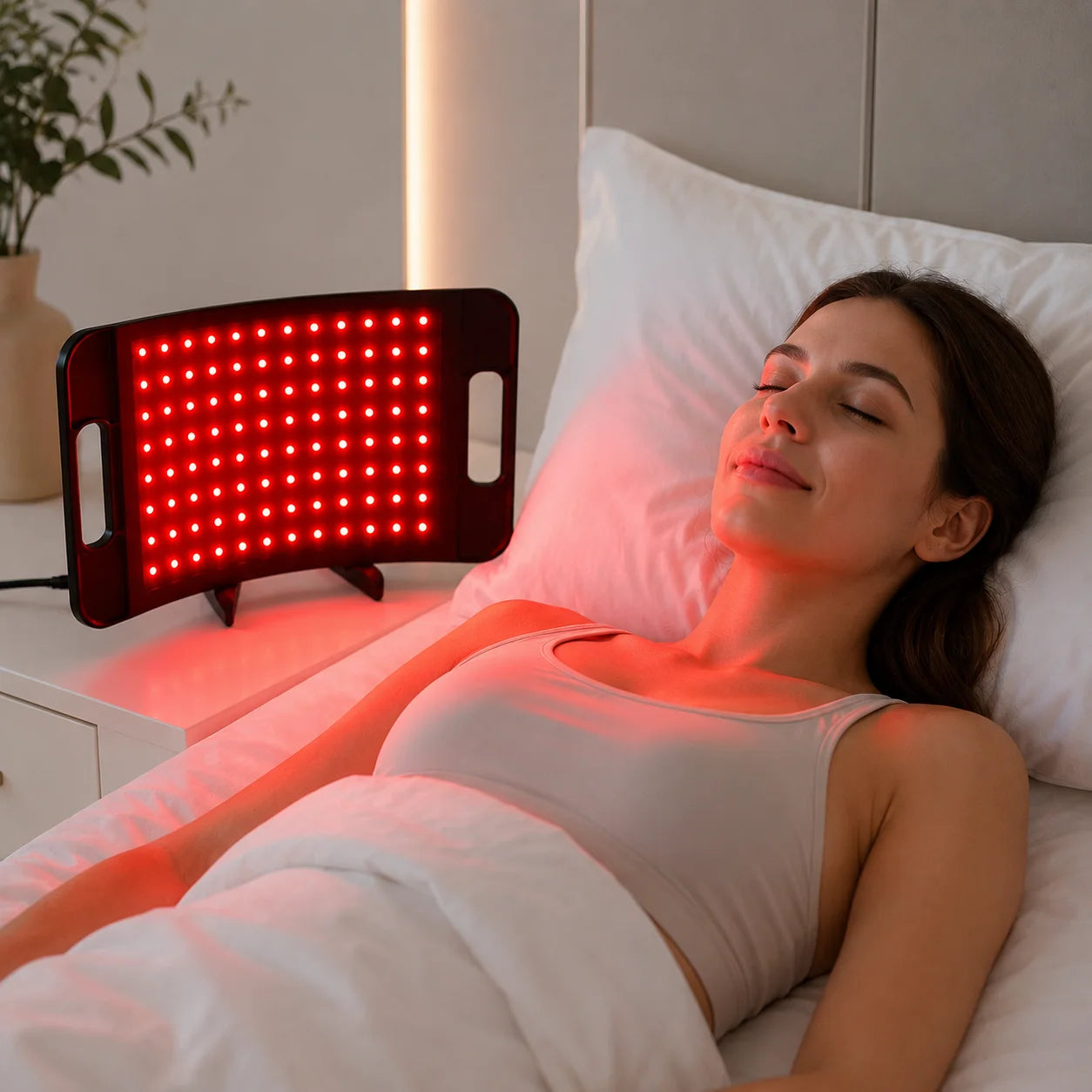 Adjustable Near Infrared Red Light Therapy Panel With Timer