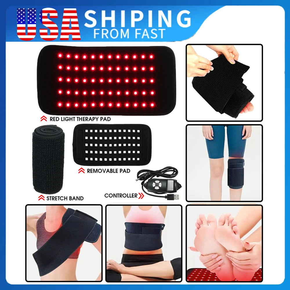 Infrared LED Light Therapy Device For Face And Body