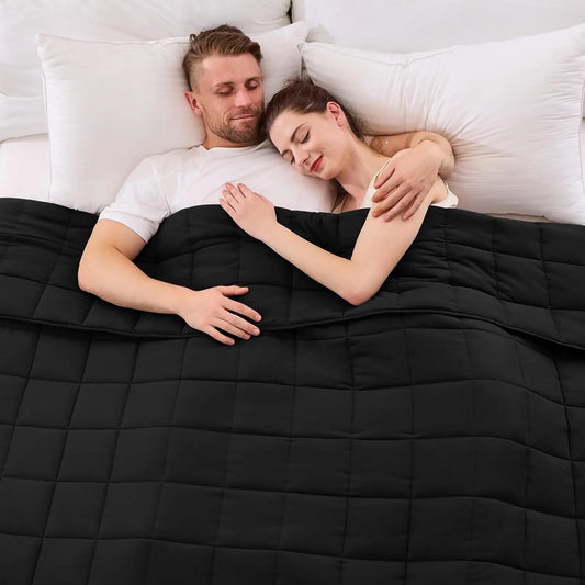 20 Pound Weighted Blanket For Adults Cooling Comfort Sleep
