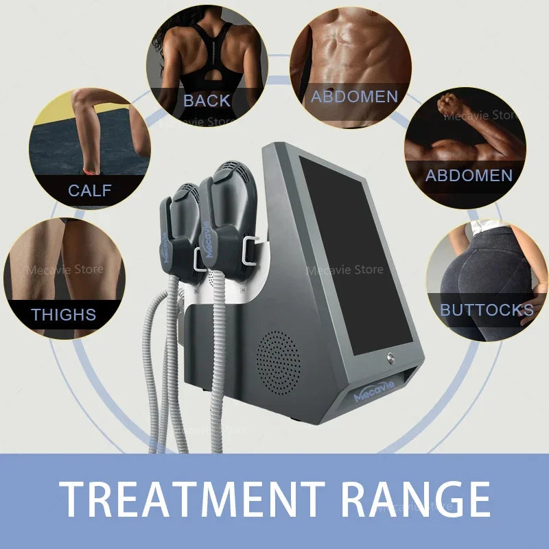 EMS Machine 6500w EMS RF Fat Slimming Burning Muscle Stimulation Body 15T Electromagnetic Therapy Handle Works Together 2026 New