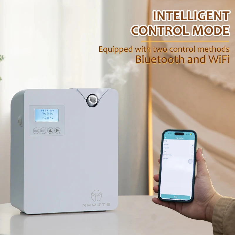 NAMSTE Aroma Diffuser WiFi Bluetooth Room Fragrance Air Purifier