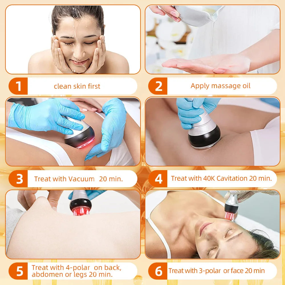 Missheart Cavitation Ultrasonic Body Slimming Machine Vacuum Device
