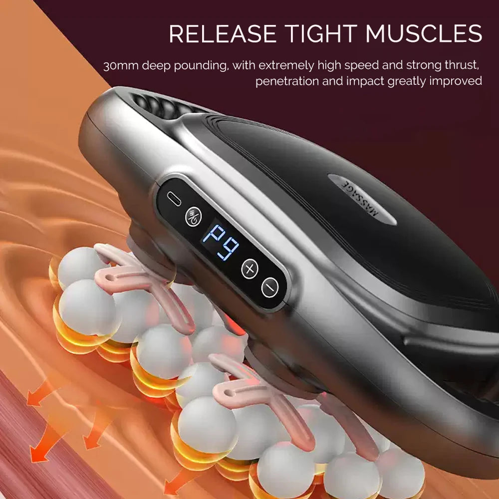 Foreverlily High Frequency Vibration Fascia Gun Professional Body Massager