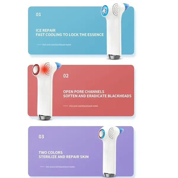 Blackhead Remover Pore Vacuum Upgraded Facial Pore Cleaner