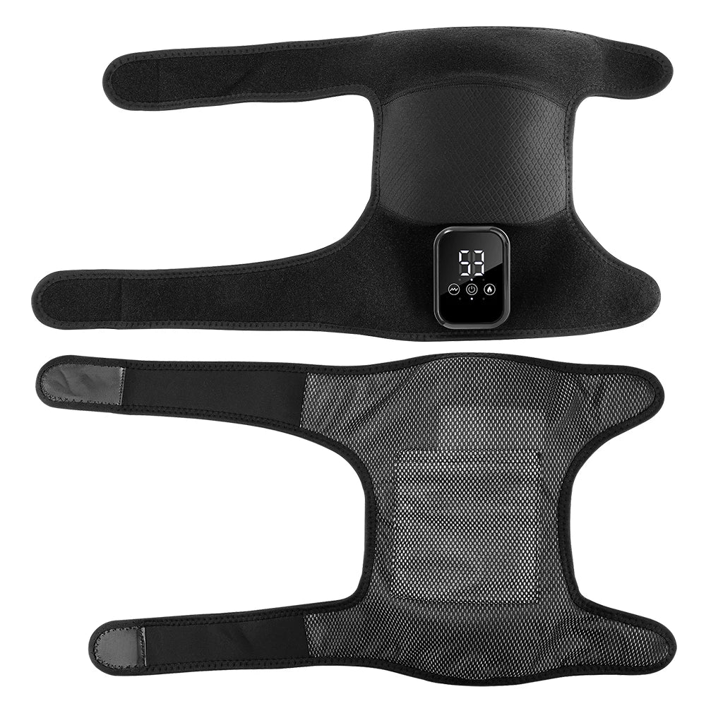 Afdeal Electric Heated Knee Massage Pad With Vibration Therapy