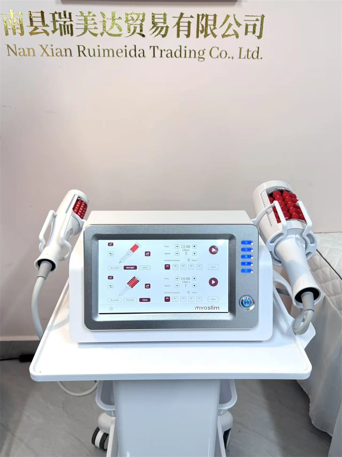 NEW Portable Vela Inner Ball Roller Massage Machine Body Slimming Shape Physical Therapy Removal Endo Iymphatic Drainage Spheres