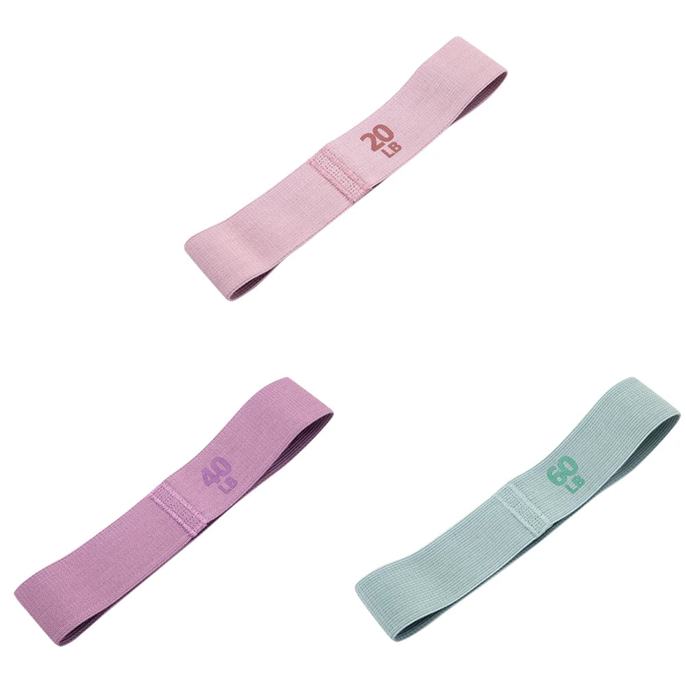 Fabric Resistance Bands Set For Yoga Pilates Hip Circle Training