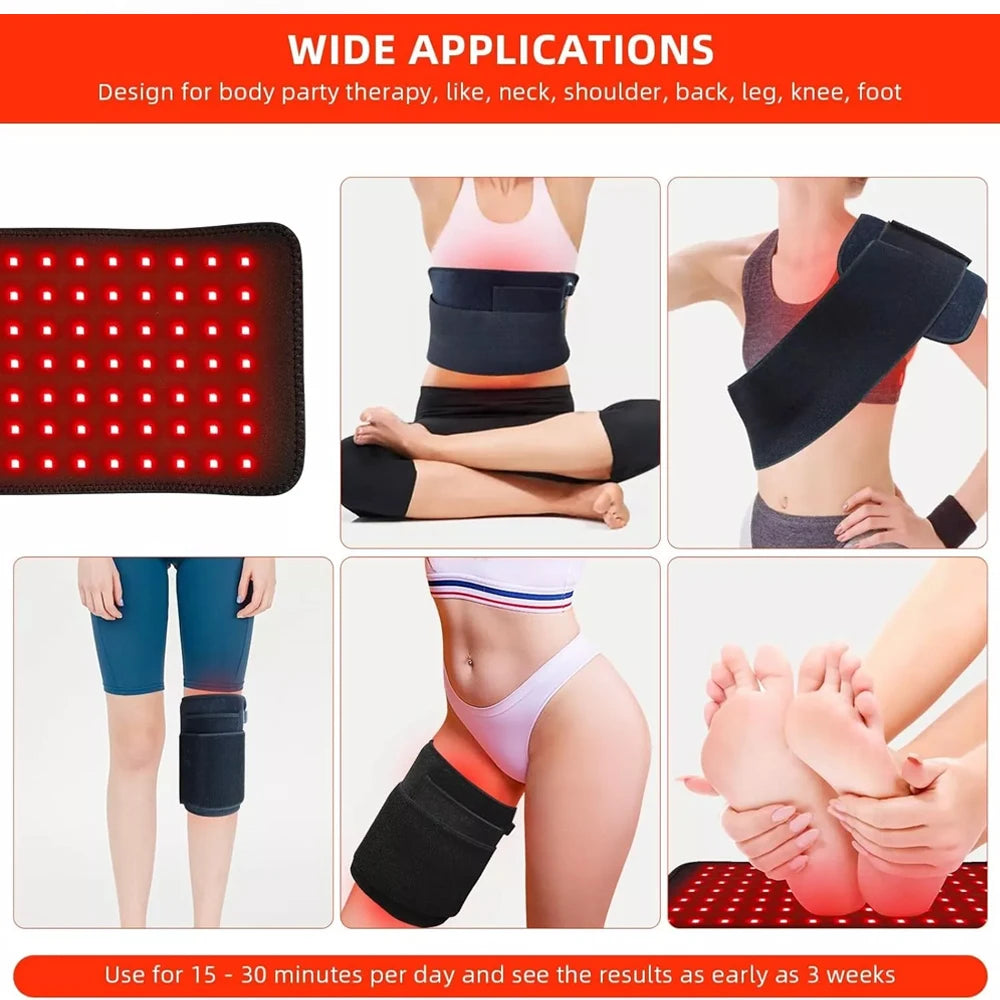 Infrared LED Light Therapy Device For Face And Body