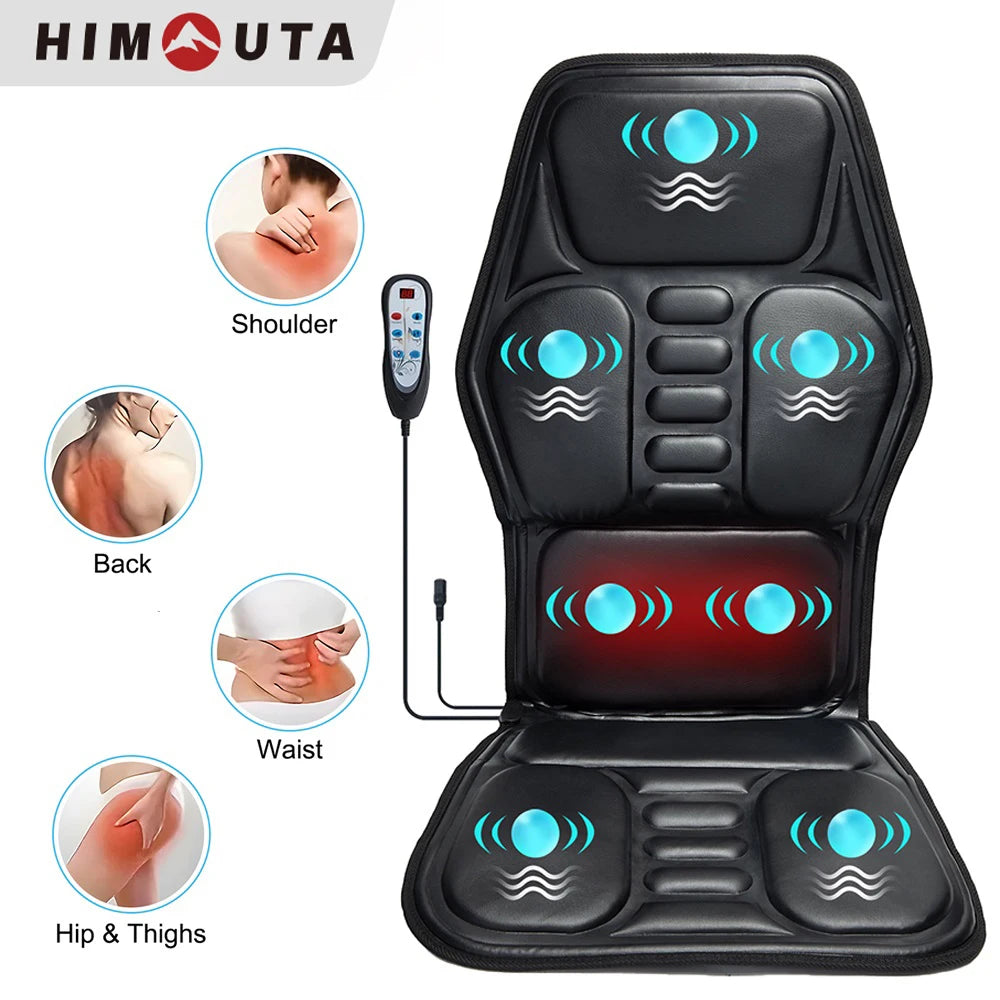 HIMOUTA Massage Seat Cushion With Heating 7 Modes For Home