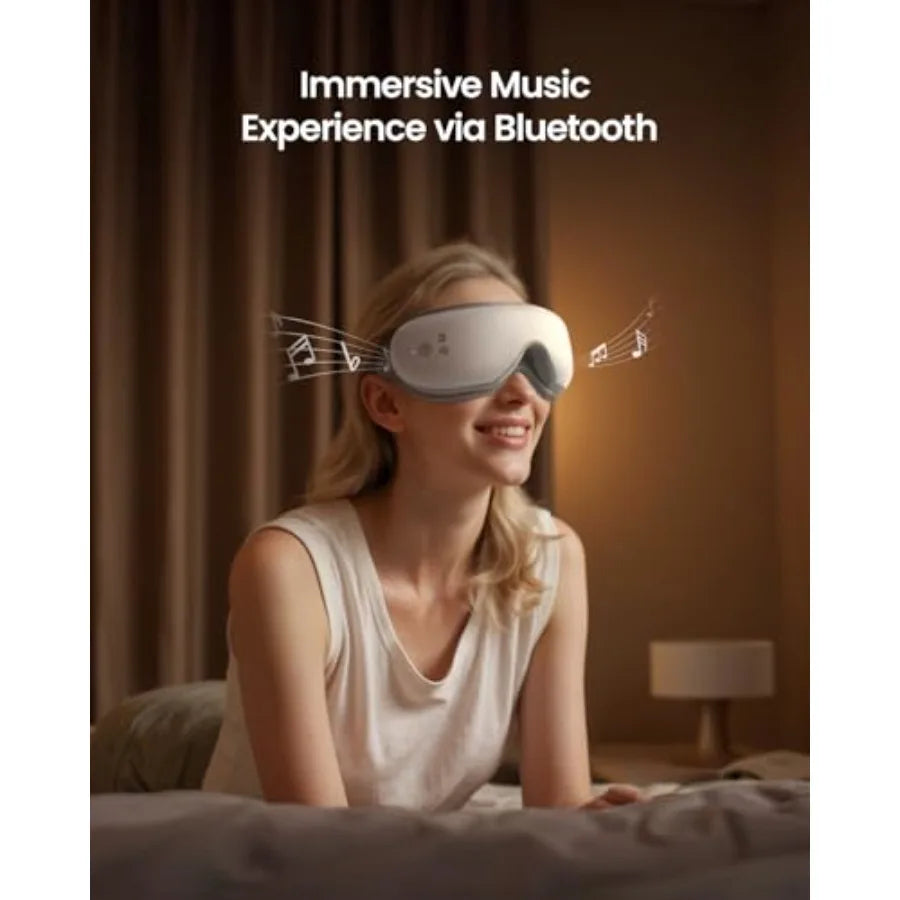 Eye Massager With Heat Sleep Mask For Deep Relaxation Therapy