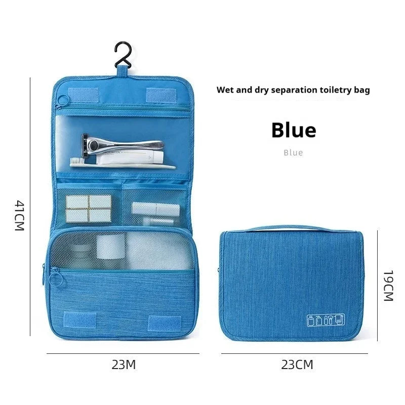 NONECN Foldable Toiletry Bag Organizer Hanging Cosmetic Travel Case