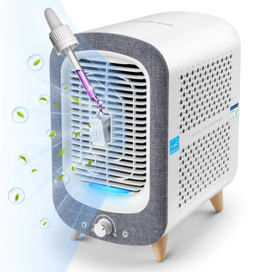 Jafanda Air Purifier for Bedroom with HEPA Activated Carbon