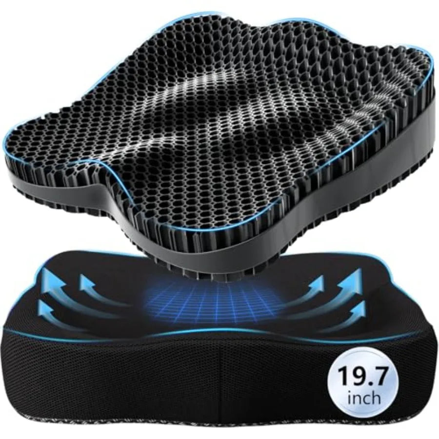 Thickened Cooling Gel Seat Cushion For Office Chair