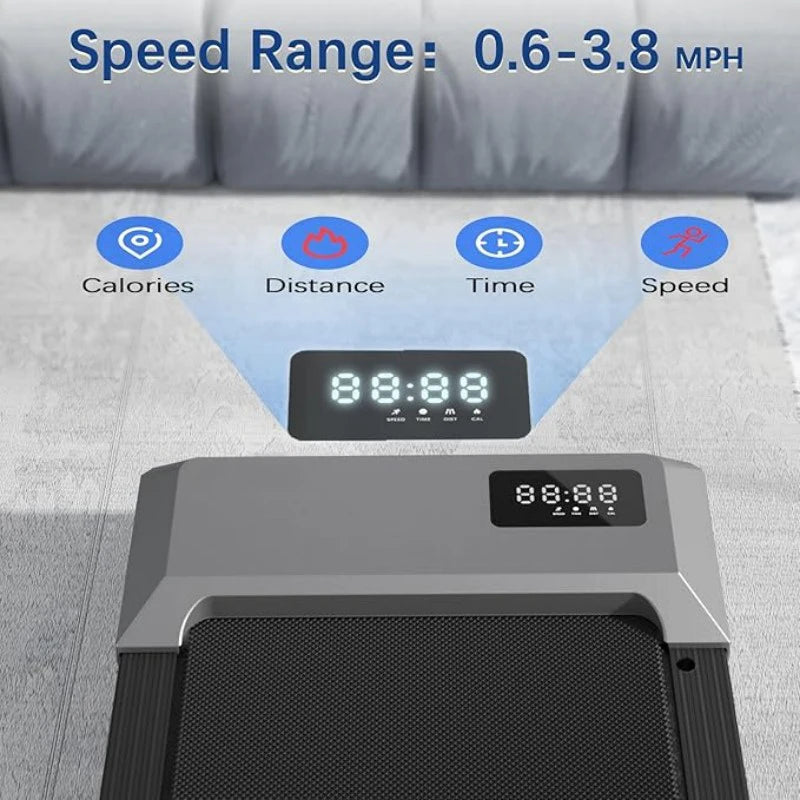 Superun 2in1 Treadmill For Home Walking Running Fitness Machine