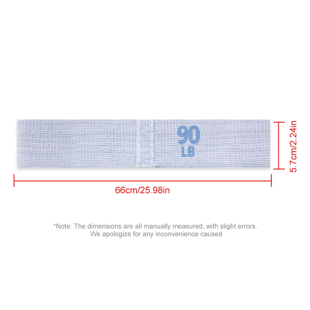 Fabric Resistance Bands Set For Yoga Pilates Hip Circle Training