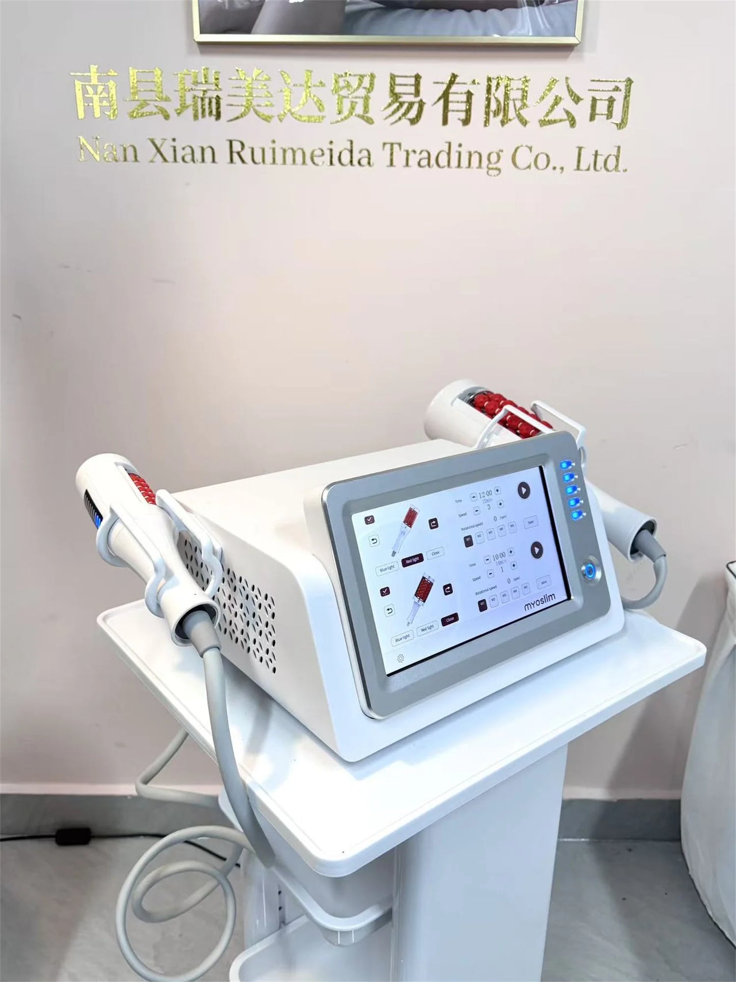 NEW Portable Vela Inner Ball Roller Massage Machine Body Slimming Shape Physical Therapy Removal Endo Iymphatic Drainage Spheres