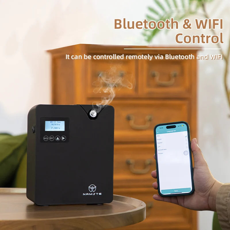NAMSTE Aroma Diffuser WiFi Bluetooth Room Fragrance Air Purifier