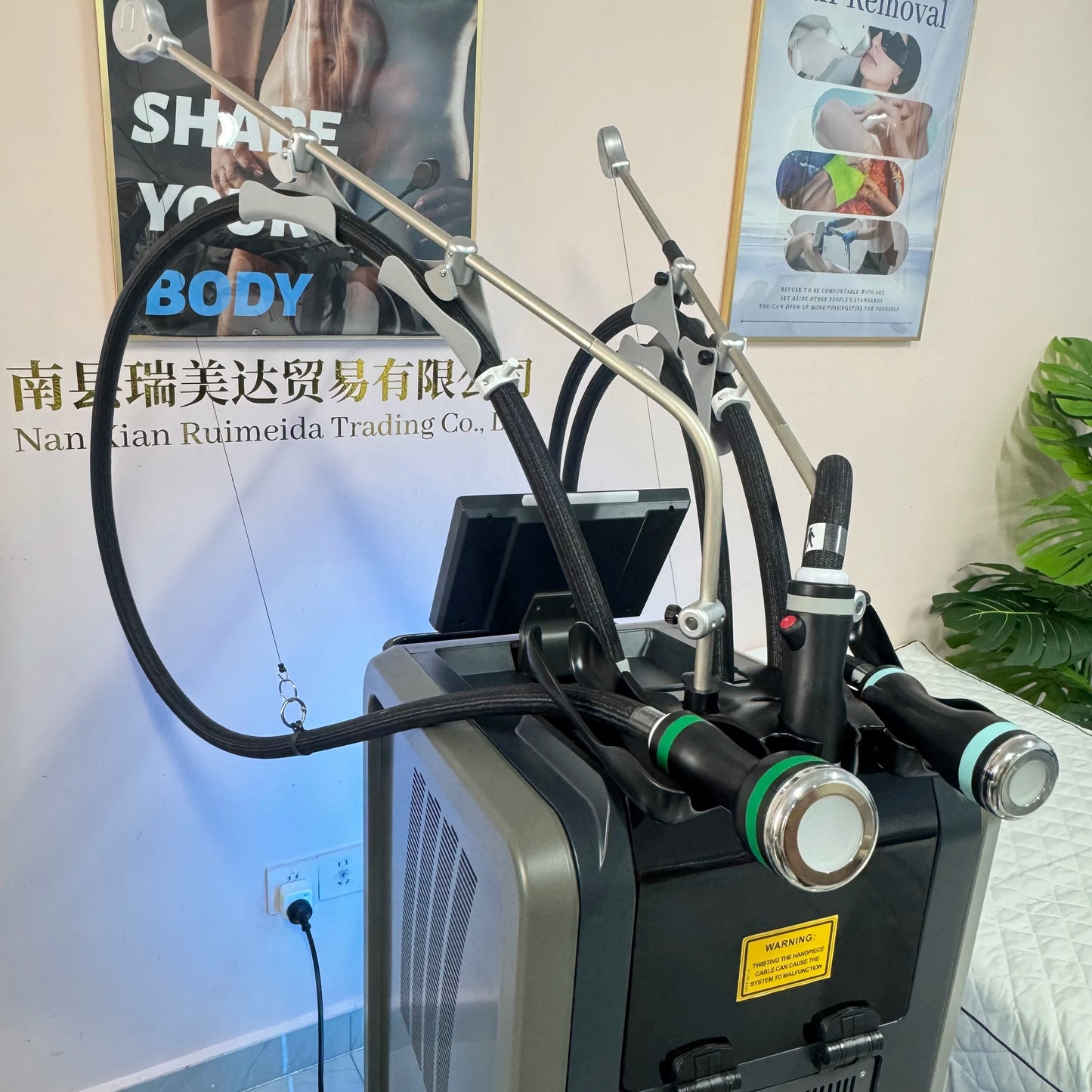 Professional 3-in-1 Cold Wave Body Contouring Machine High-End Skin Tightening And Lifting Beauty Salon Equipment