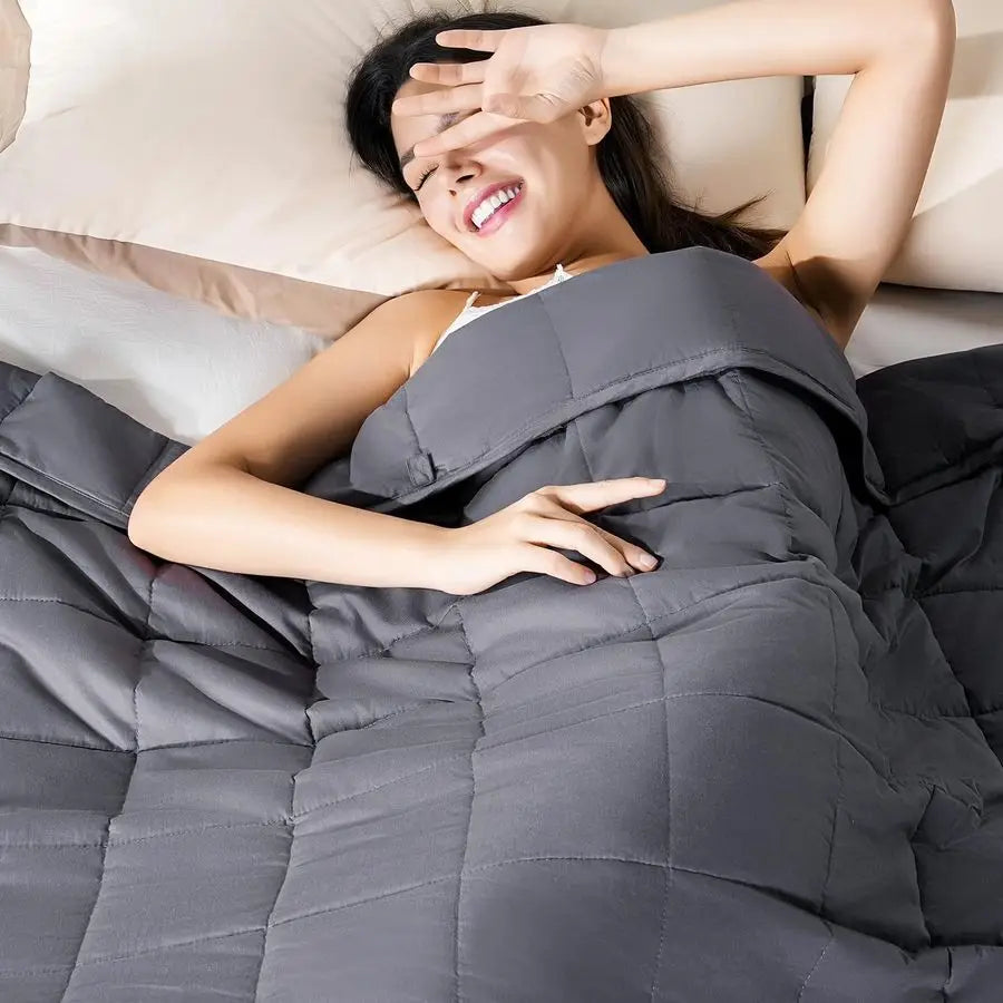 Weighted Blanket For Adults Cotton Breathable Comfort