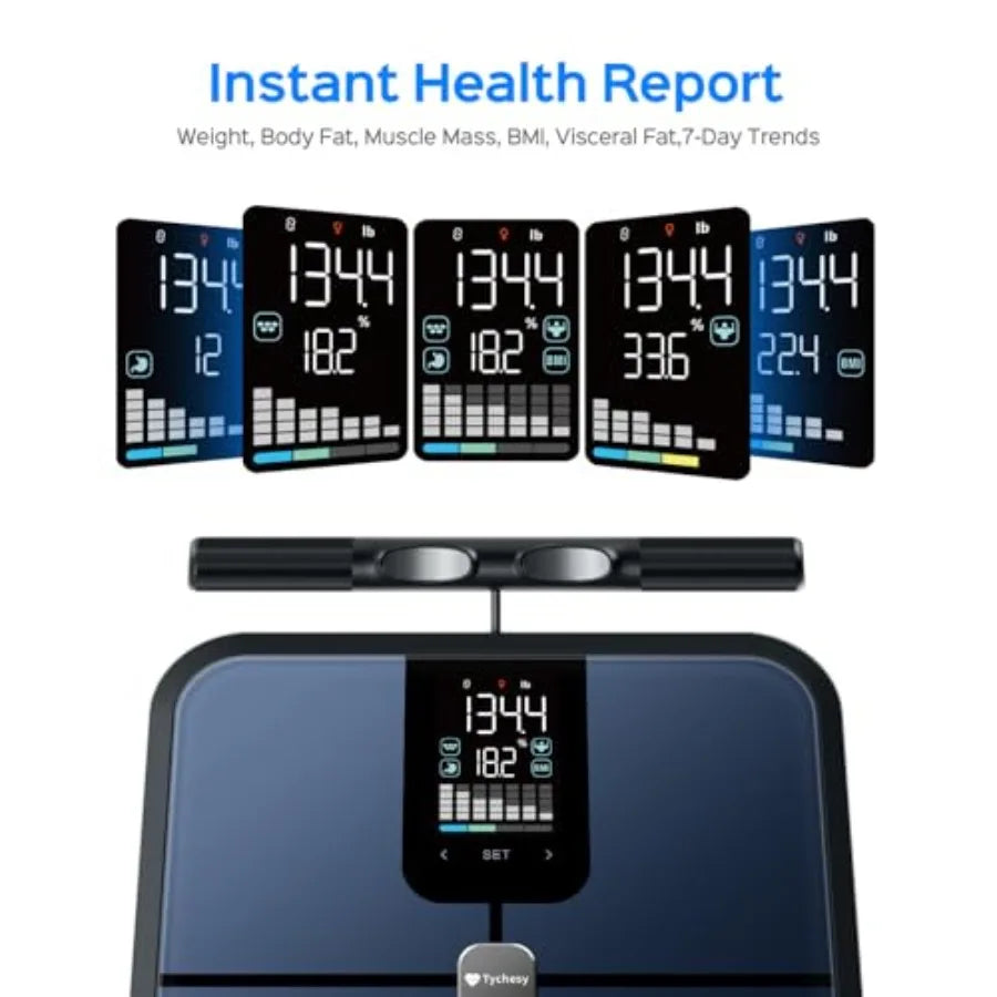 Body Health Pod Scale Smart 8 Electrode BMI Body Fat Muscle Mass