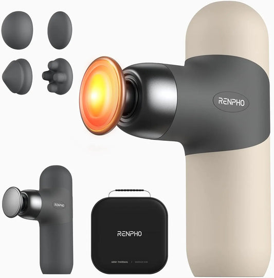 Mini Thermal Massage Gun With Heat Portable Percussion Massager