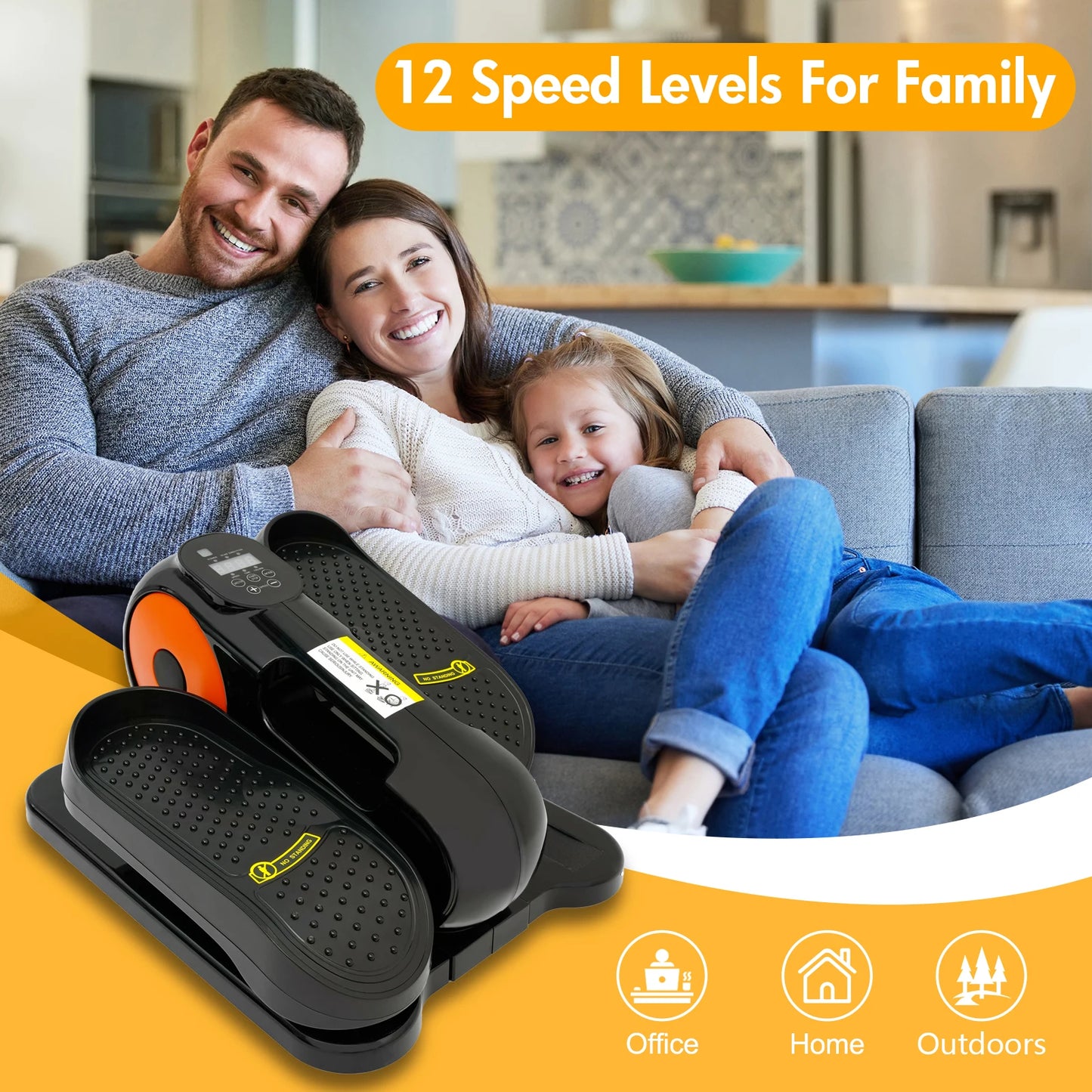 Gamewiu Under-Desk Elliptical Machine Leg Exerciser