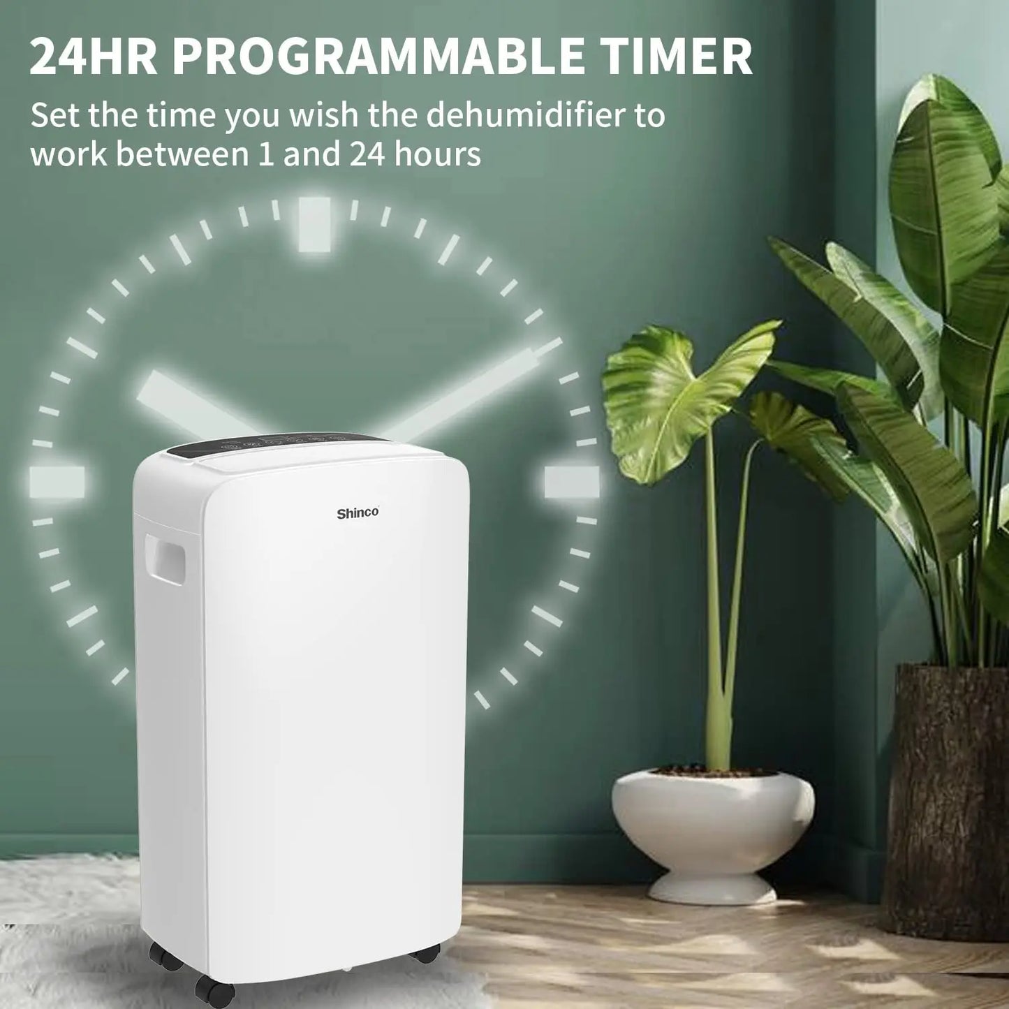 Shinco 40 Pints Dehumidifier for Home and Basements