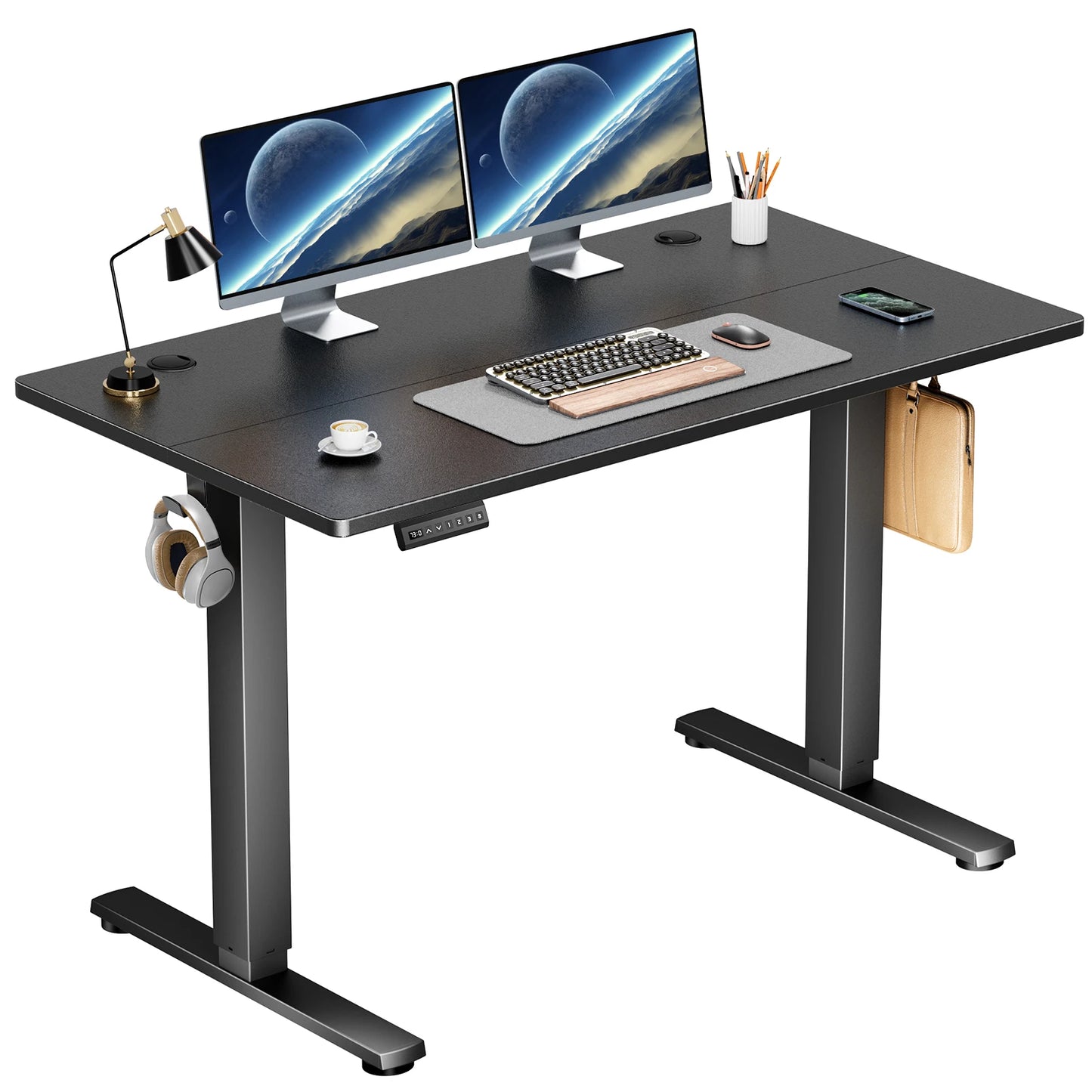 JHK Electric Standing Desk Height Adjustable Ergonomic Office Desk