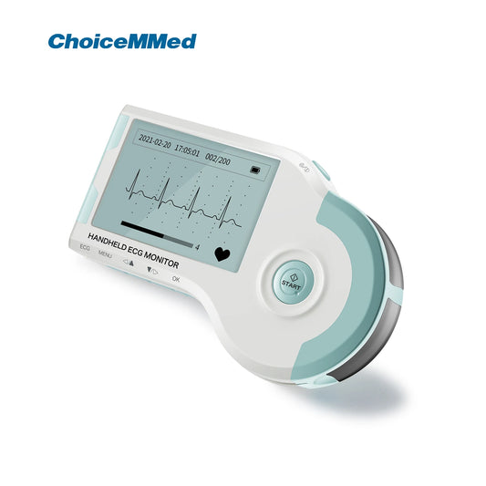 ChoiceMMed MD100B Handheld ECG Monitor Real Time Heart Rate