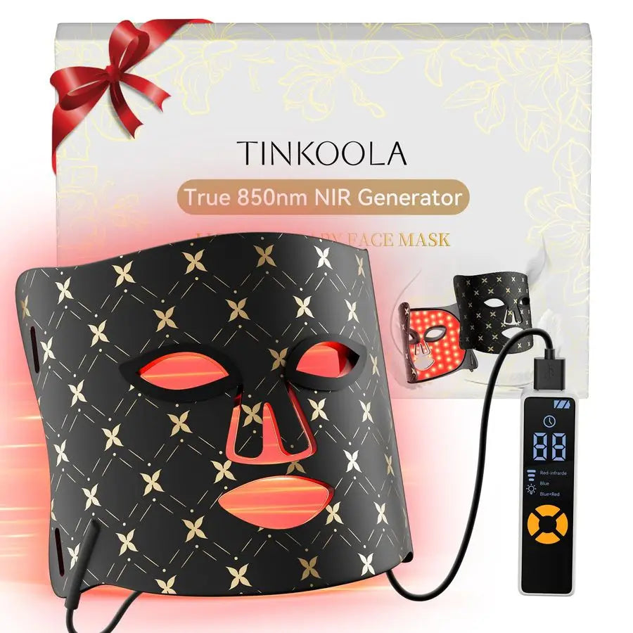 XMSJ LED Light Therapy Face Mask 630nm 830nm Home Use