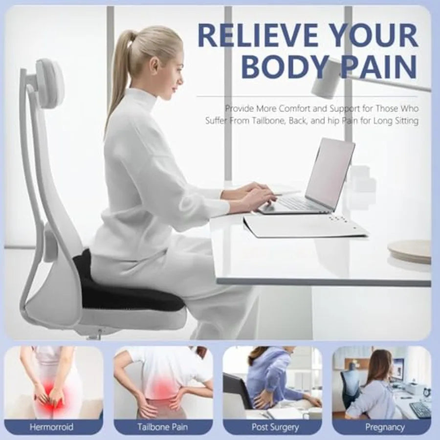 Thickened Cooling Gel Seat Cushion For Office Chair
