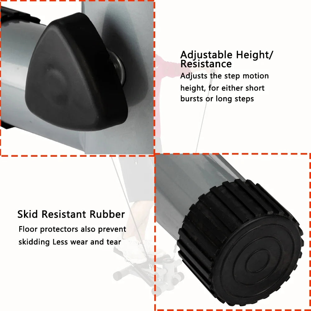 AUKYGGU Aerobic Step Air Climber Exercise Machine For Home