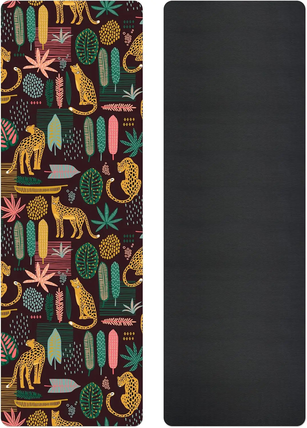 TPE Non Slip Yoga Mat With Carrying Strap For Home