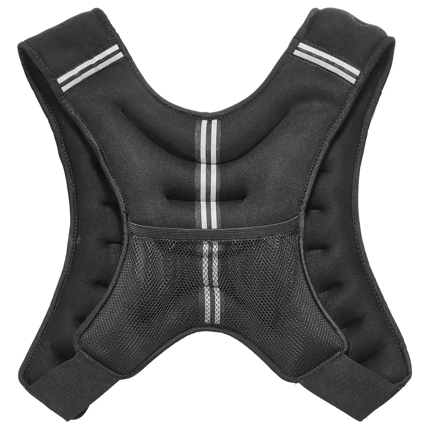 Weighted Vest 12 Lbs Adjustable Buckle For Running Fitness