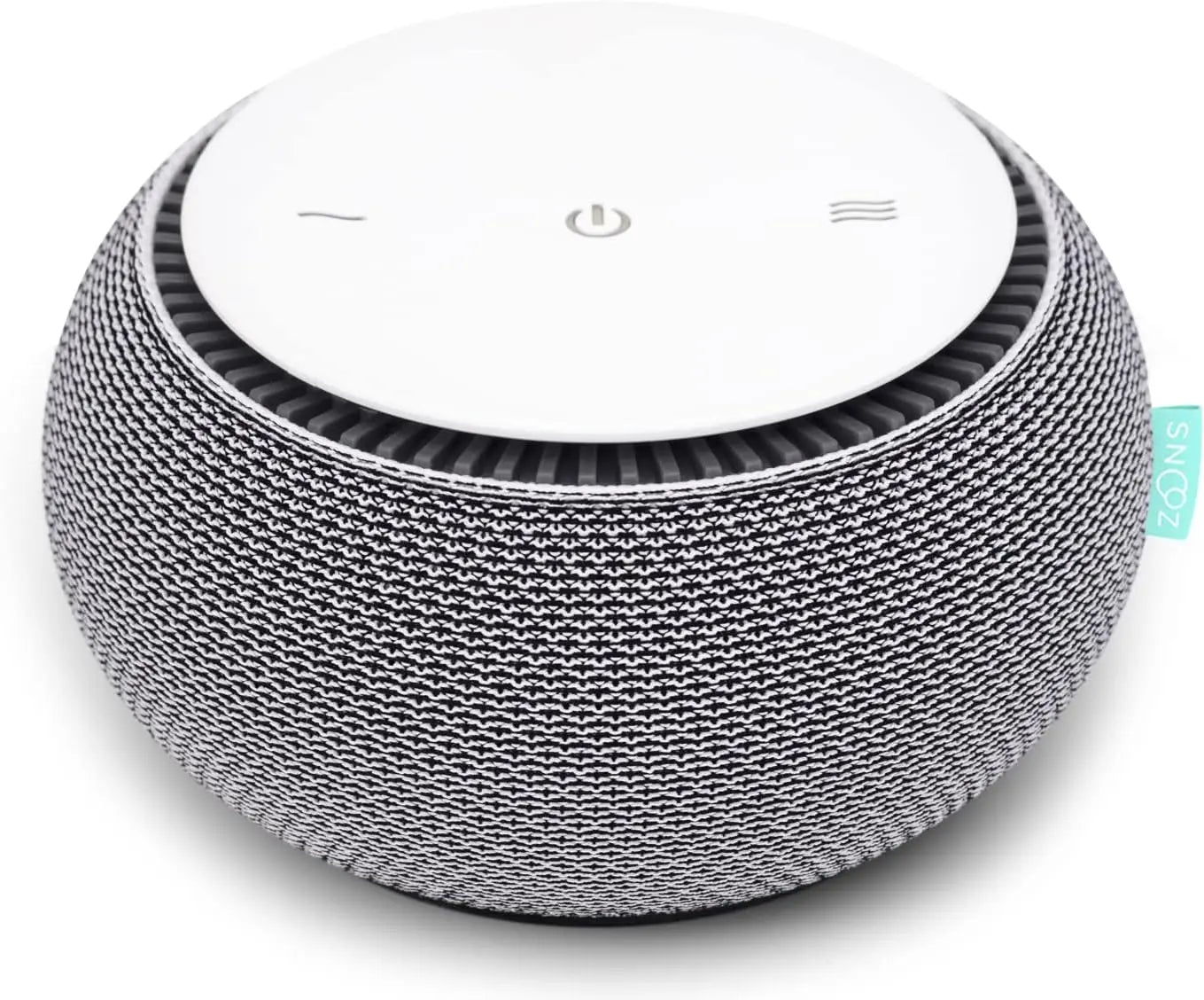 Smart White Noise Machine with Real Fan - Non-Looping Sleep Aid for Adults, Travel, Bedroom & Baby Registry