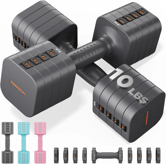 Five In One Adjustable Dumbbell Set For Women Twelve Twenty