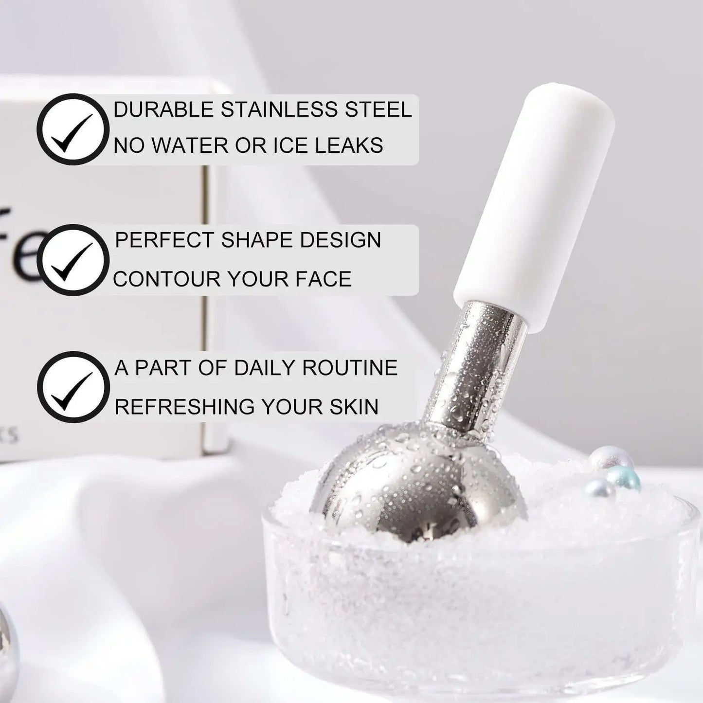 VIMYSHOW Ice Globes Cryo Sticks Facial Cold Therapy