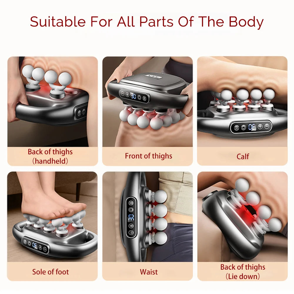Foreverlily High Frequency Vibration Fascia Gun Professional Body Massager