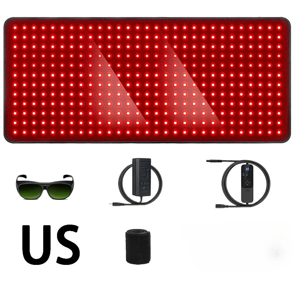 Astarexin Red Light Therapy Heating Pad 406 LEDs For Pain